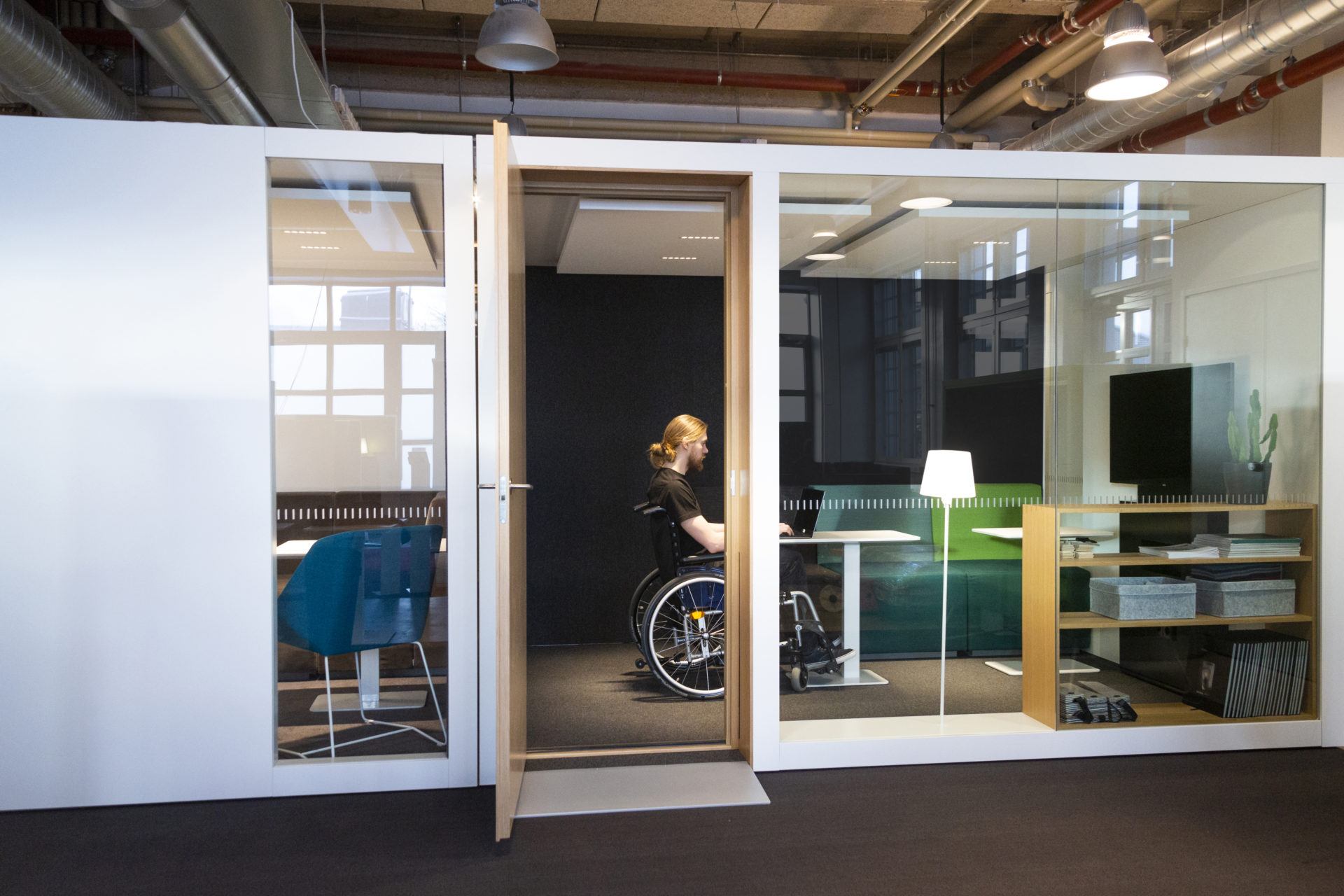 POD rooms benefits - Wheelchair POD - INTO the Nordic Silence